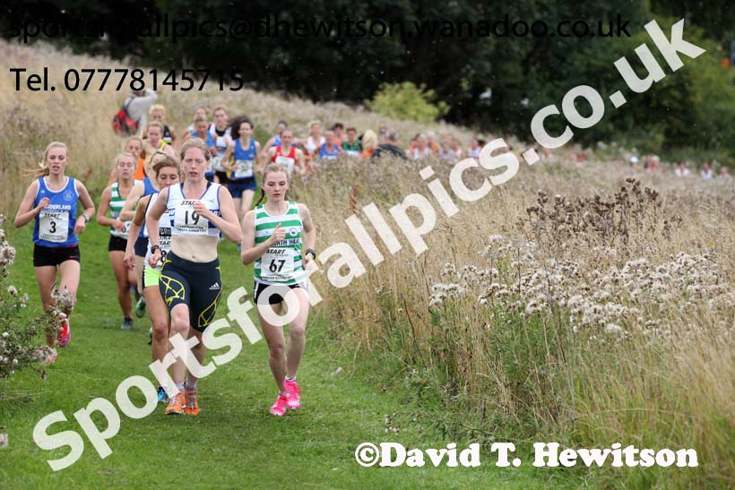 Senior womens Sunderland Harriers Open Cross Country. Photo: David T. Hewitson/Sports for All Pics